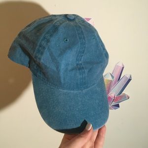 Vivid Teal Dad Hat